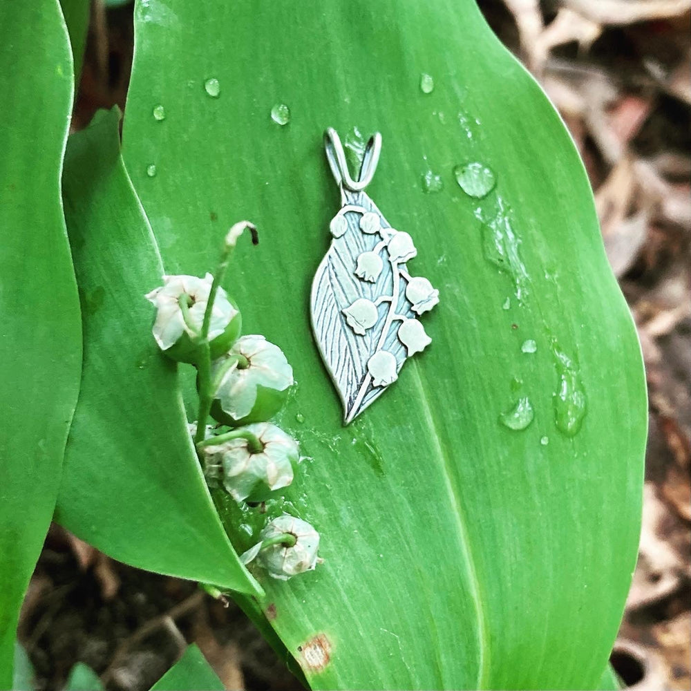 Lily of the Valley Pendant from Beth Millner Jewelry