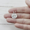 Small Silver Fox Pendant By Beth Millner Jewelry