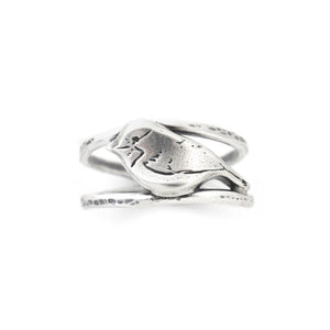 Chickadee Ring - Ring  Select Size  4 3400 - handmade by Beth Millner Jewelry
