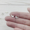 Spring Robin Post Earrings - Silver Earrings - handmade by Beth Millner Jewelry