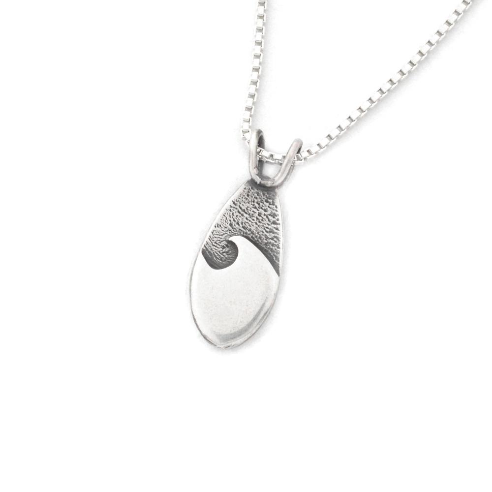 Mini Superior Gales Pendant - Silver Pendant   3502 - handmade by Beth Millner Jewelry