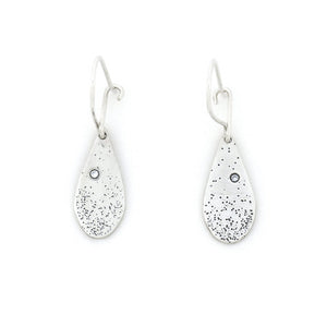North Star Earrings - Silver Earrings   6653 - handmade by Beth Millner Jewelry