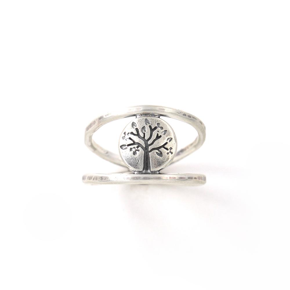Spring Tree Lentil Ring - Ring  Select Size  4 3182 - handmade by Beth Millner Jewelry
