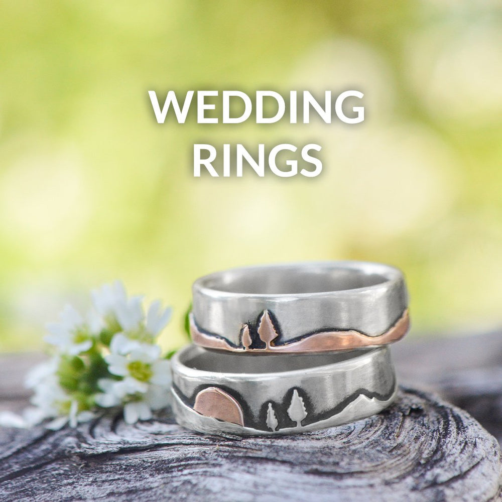 Nature Inspired Wedding Ring Options
