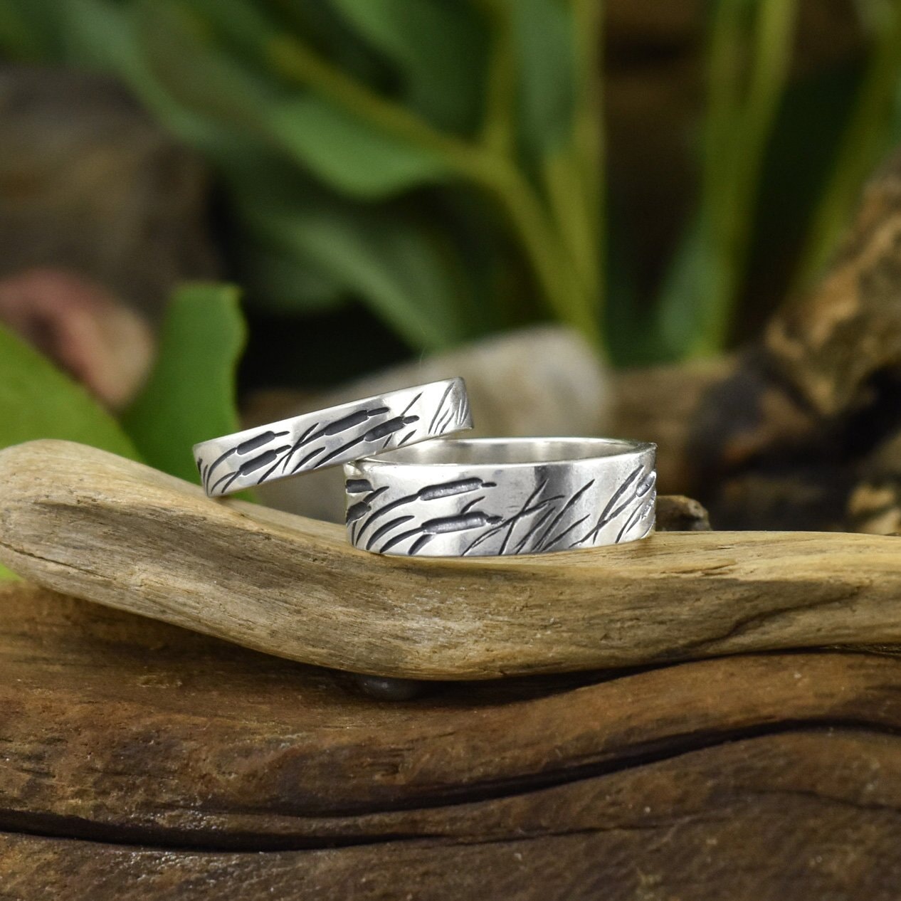 Wedding Bands handcrafted at Beth Millner Jewelry