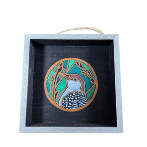 Framed Circle Birds Paintings by Beth Millner - Artisan Goods   Paintings11 - handmade by Beth Millner Jewelry