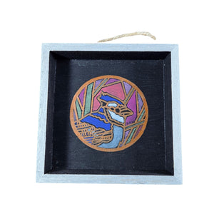 Framed Circle Birds Paintings by Beth Millner - Artisan Goods   Paintings11 - handmade by Beth Millner Jewelry