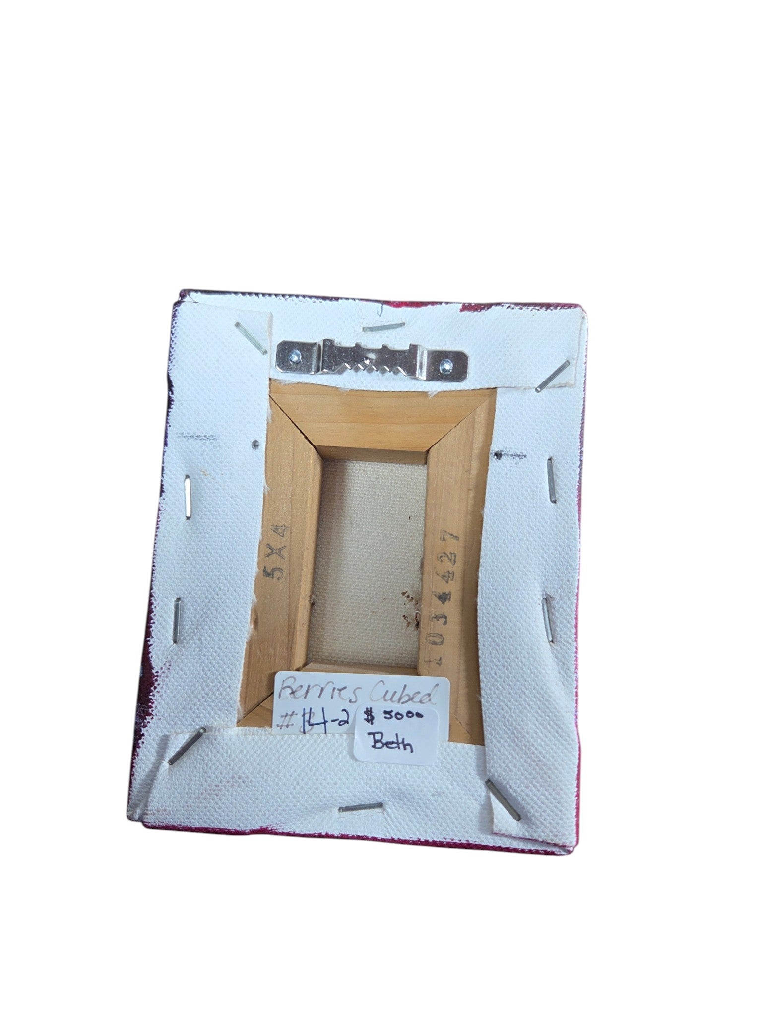 Berried Cubed Set of 3 Paintings 4