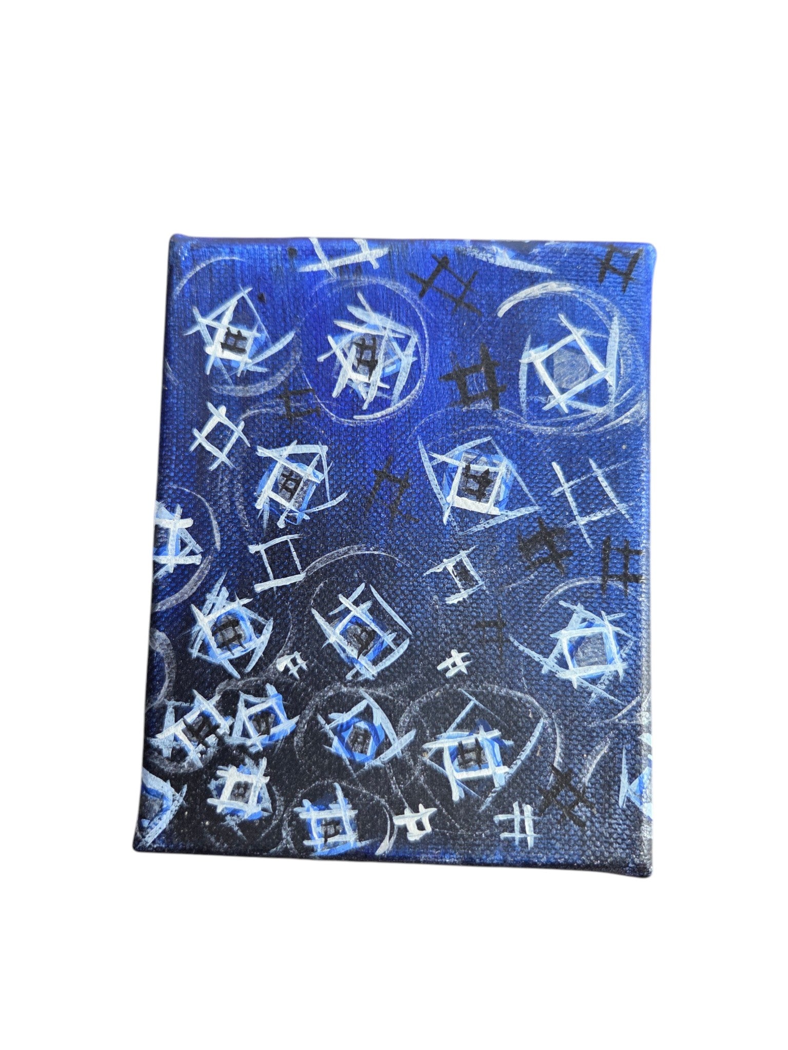 Berried Cubed Set of 3 Paintings 4