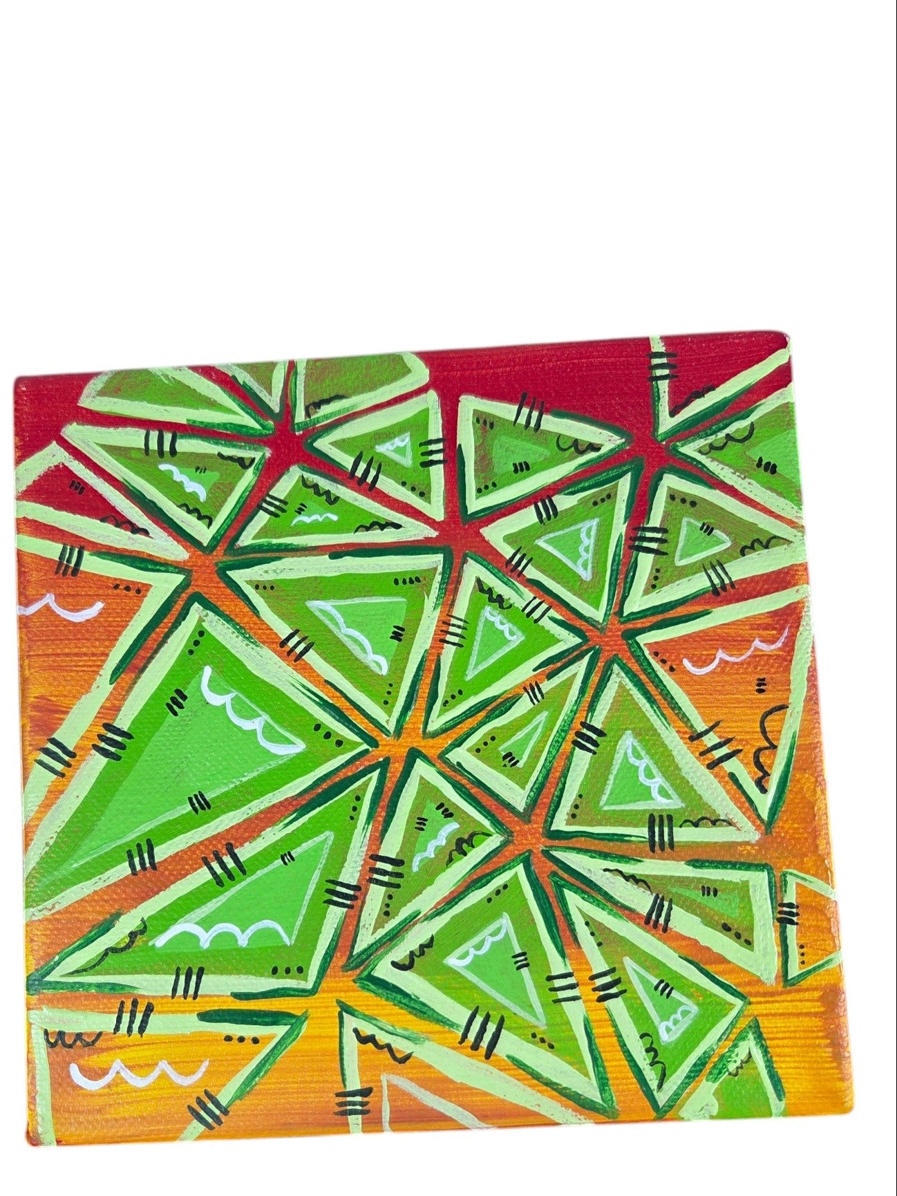 Blades and Sun Set of 3 Paintings 6