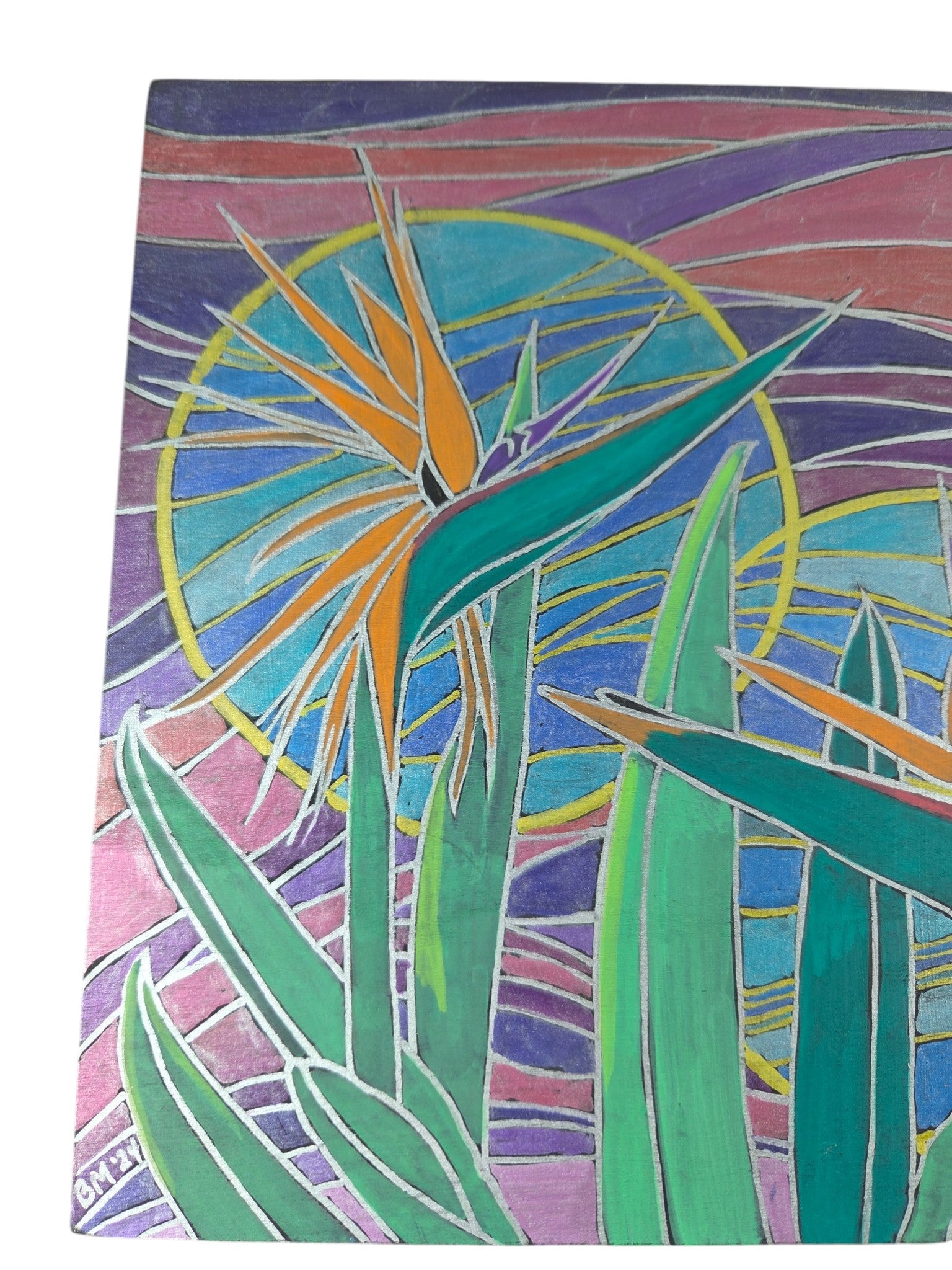 Floral Painting by Beth Millner - Artisan Goods   Paintings3 - handmade by Beth Millner Jewelry