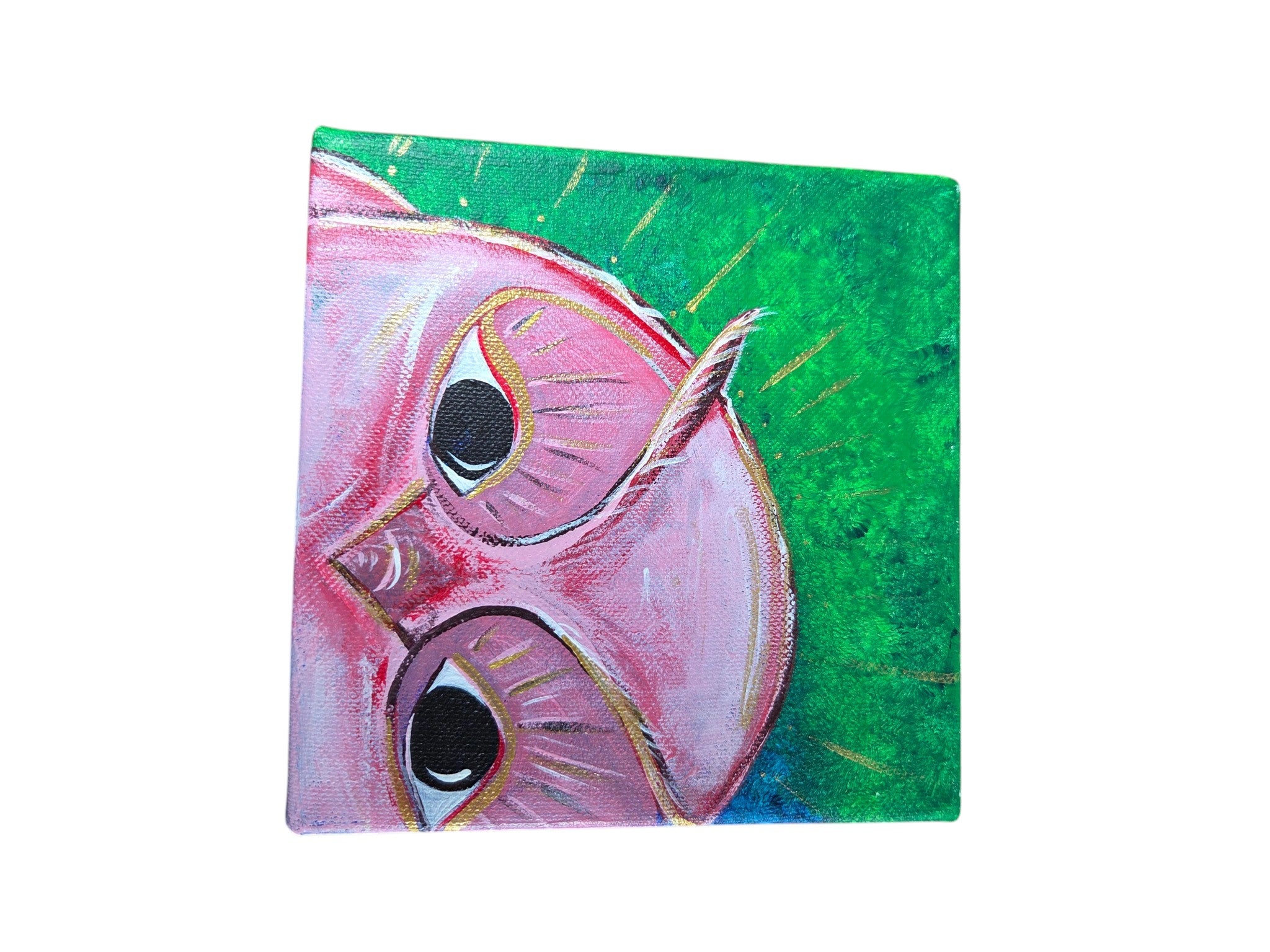 Owl Pair Set of 2 Paintings by Beth Millner - Artisan Goods   Paintings16 - handmade by Beth Millner Jewelry