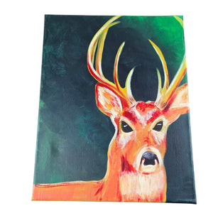 Dawn Buck Paintings by Beth Millner - Artisan Goods  Vertical Painting  Horizontal Painting Paintings12-1 - handmade by Beth Millner Jewelry