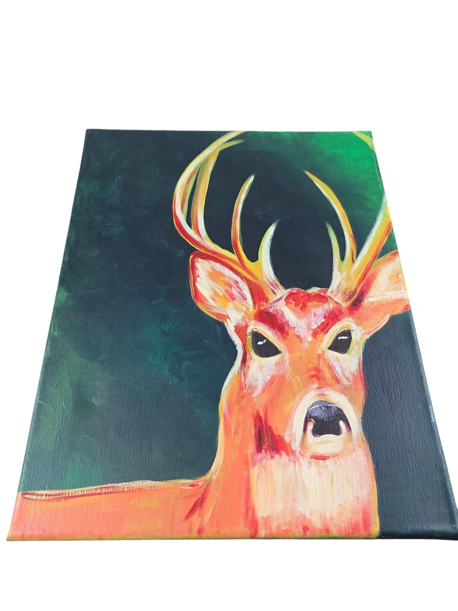 Dawn Buck Paintings by Beth Millner - Artisan Goods  Vertical Painting  Horizontal Painting Paintings12-1 - handmade by Beth Millner Jewelry