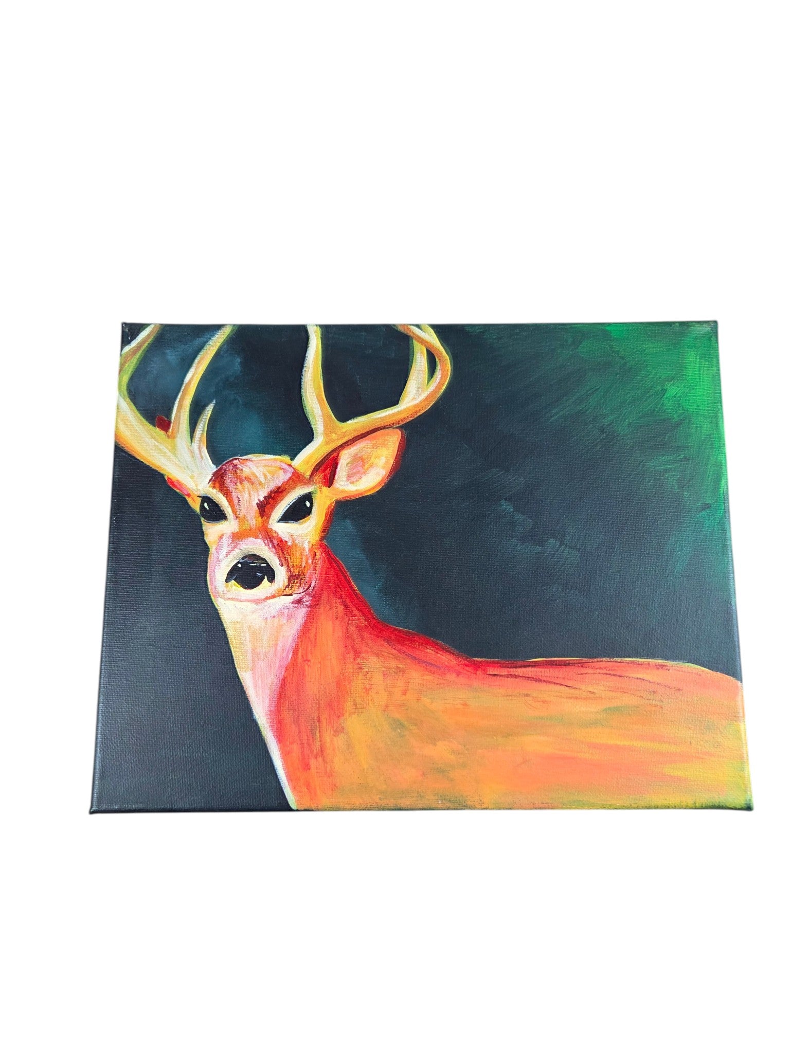 Dawn Buck Paintings by Beth Millner - Artisan Goods  Vertical Painting  Horizontal Painting Paintings12-1 - handmade by Beth Millner Jewelry