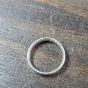 Tree Sterling Silver Band Ring Size 5.5 - Wedding Ring   9210 - handmade by Beth Millner Jewelry