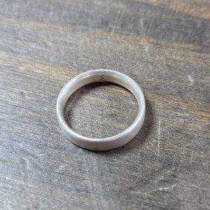 Tree Sterling Silver Band Ring Size 5.5 - Wedding Ring   9210 - handmade by Beth Millner Jewelry