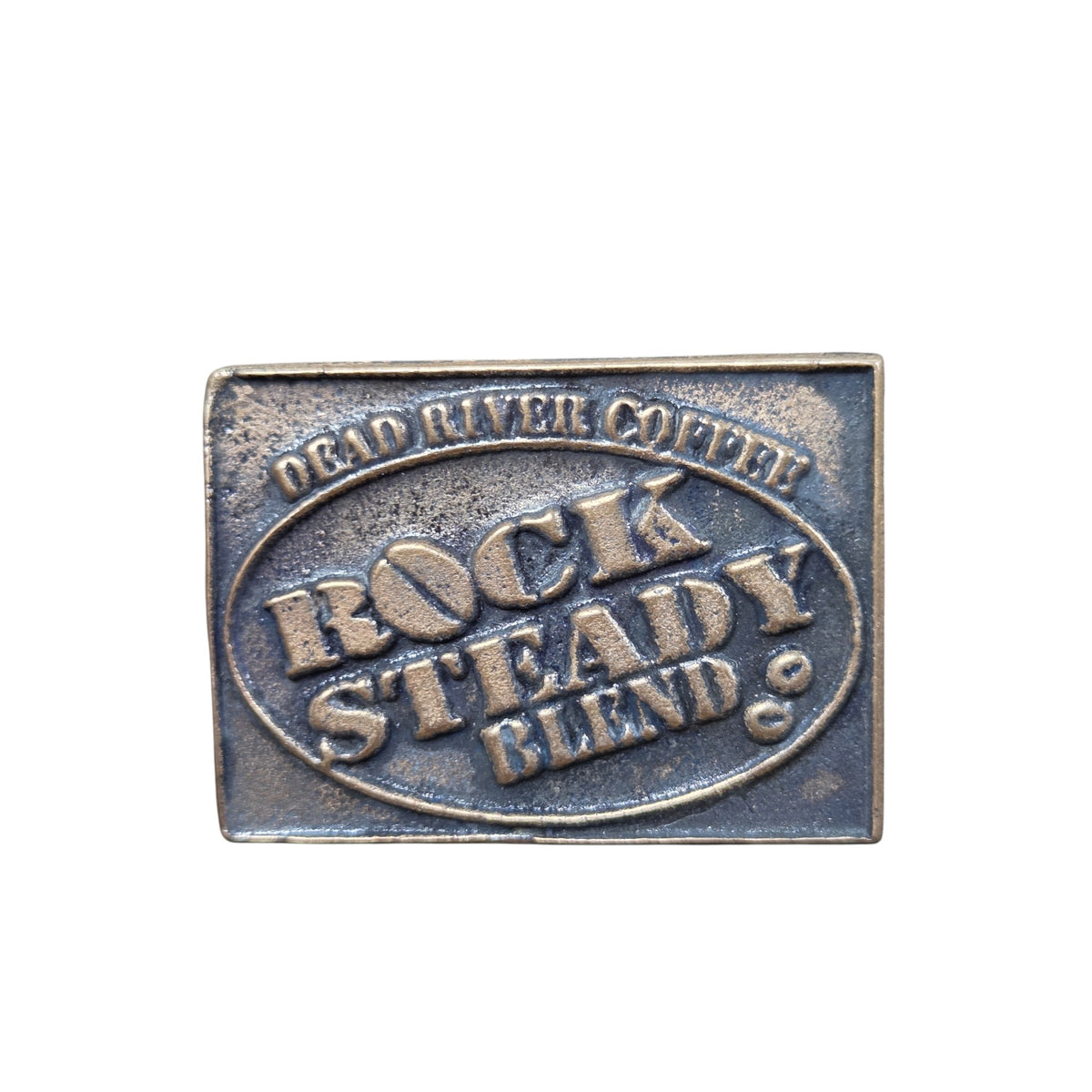 Dead River Coffee Rock Steady Blend Pin - Pin   c12 - handmade by Beth Millner Jewelry