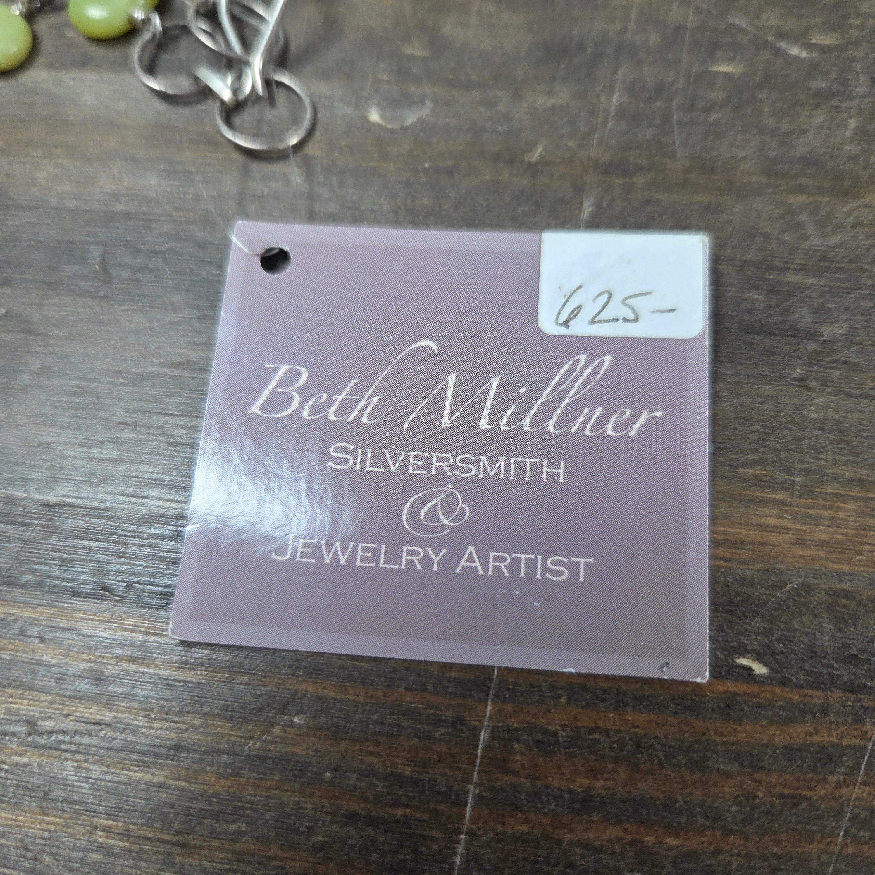 Silver Serpentine Trees Necklace - Necklace   9626 - handmade by Beth Millner Jewelry