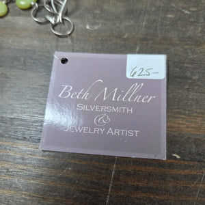Silver Serpentine Trees Necklace - Necklace   9626 - handmade by Beth Millner Jewelry