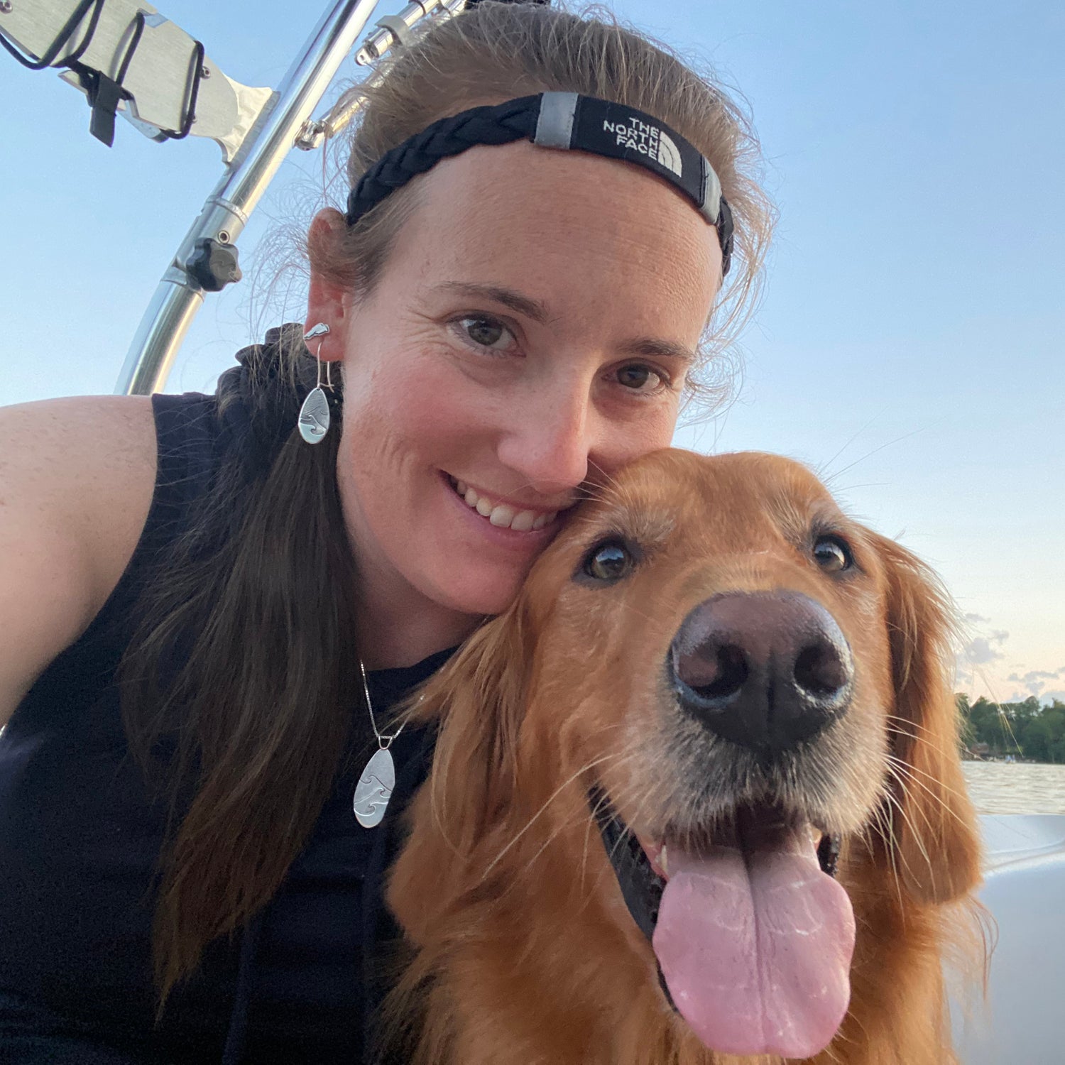 Beth Millner Jewelry Ambassador Grace and her dog Fall 2022