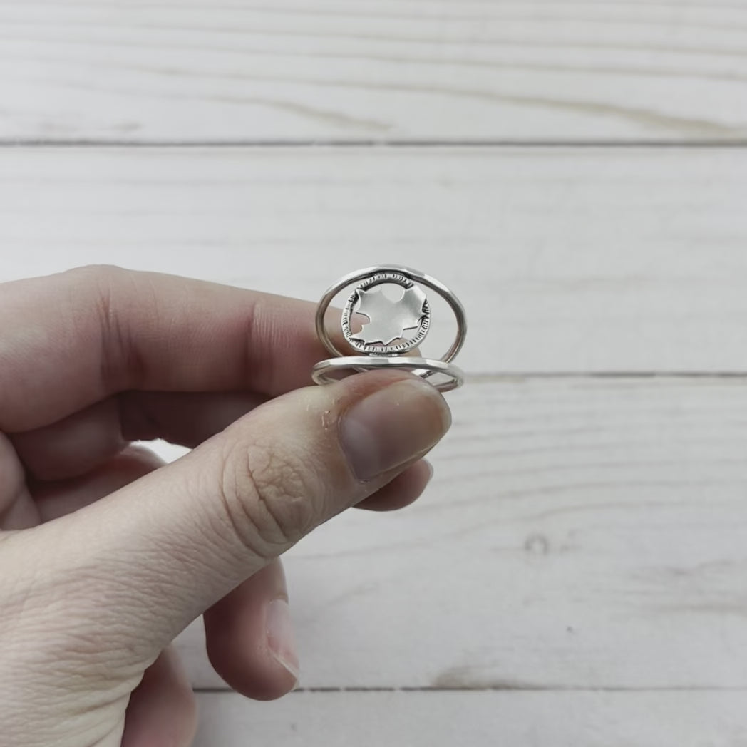 Sugar Maple Leaf Ring - Ring - handmade by Beth Millner Jewelry