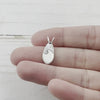 Mini Superior Gales Pendant - Silver Pendant - handmade by Beth Millner Jewelry