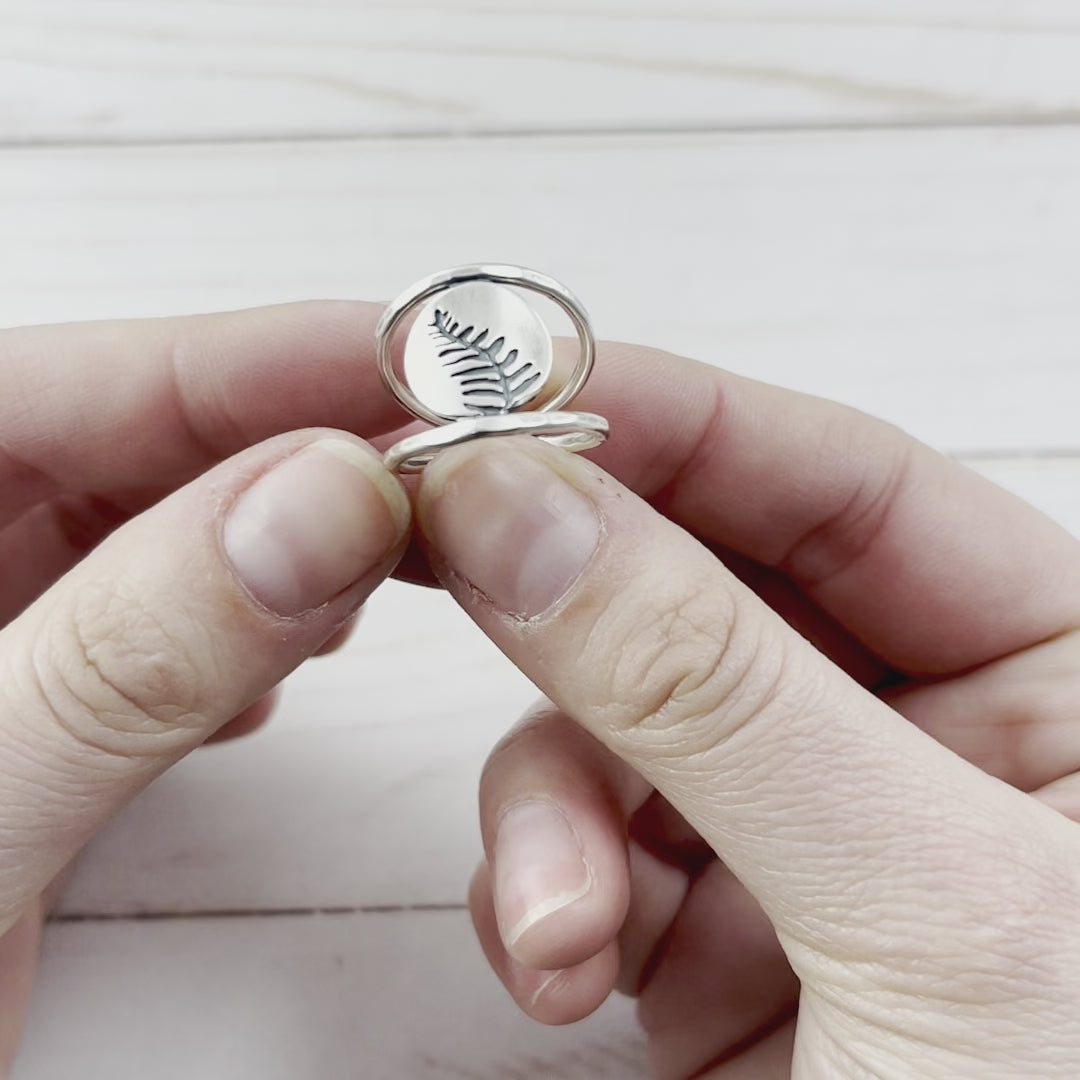 Fern Frond Ring By Beth Millner Jewelry