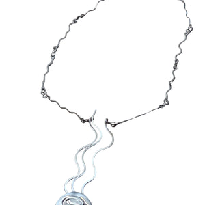 Coffee Cup Sterling Silver Necklace - Necklace   9075 - handmade by Beth Millner Jewelry