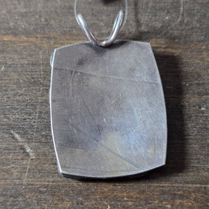 Fall Leaves Pendant - Mixed Metal Pendant   9094 - handmade by Beth Millner Jewelry