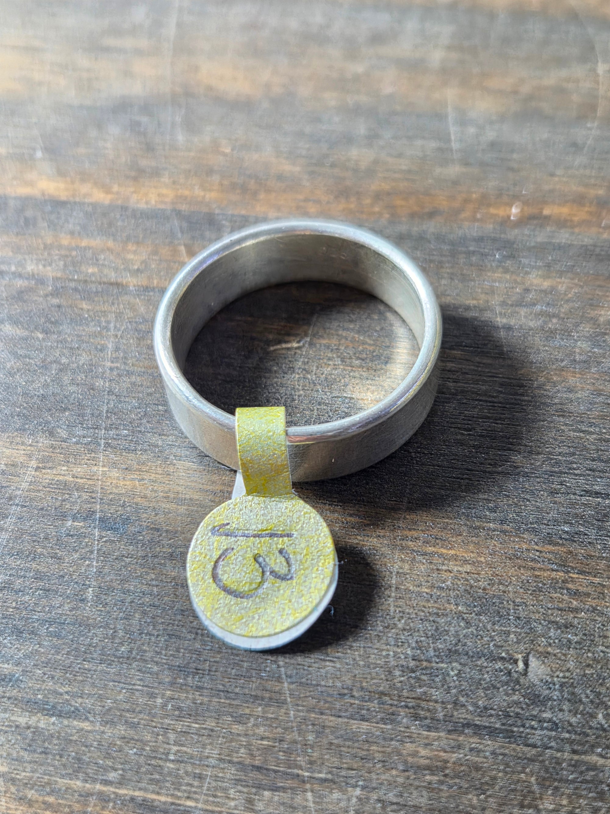 Traditional Sterling Silver Ring Size 13 - Wedding Ring   9137 - handmade by Beth Millner Jewelry