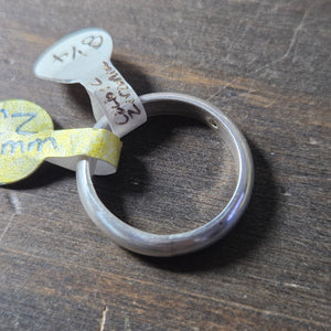 Silver Cubic Zirconia Ring Size 8.25 - Wedding Ring   9200 - handmade by Beth Millner Jewelry