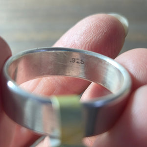 Traditional Sterling Silver Ring Size 13 - Wedding Ring   9137 - handmade by Beth Millner Jewelry