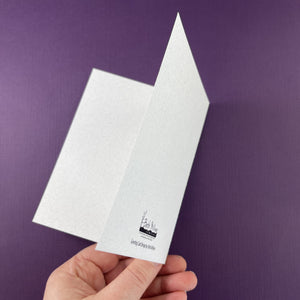 4 Pack - Meandering Midnight River Greeting Card - Tree Planted with Purchase - Artisan Goods   5374-4 - handmade by Beth Millner Jewelry