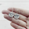 Eben Ice Caves Earrings - Silver Earrings - handmade by Beth Millner Jewelry