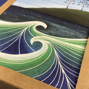 6 Pack - McCarty's Cove Greeting Card - Tree Planted with Purchase - Artisan Goods   5477 - handmade by Beth Millner Jewelry