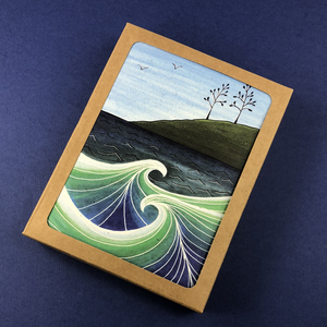 6 Pack - McCarty's Cove Greeting Card - Tree Planted with Purchase - Artisan Goods   5477 - handmade by Beth Millner Jewelry
