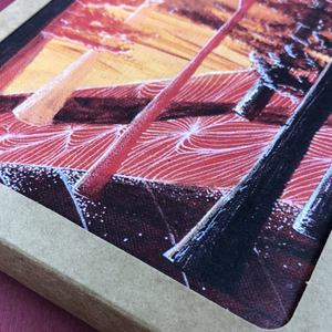 6 Pack - Sunset at Wetmore Landing Greeting Card - Tree Planted with Purchase - Artisan Goods   5467 - handmade by Beth Millner Jewelry