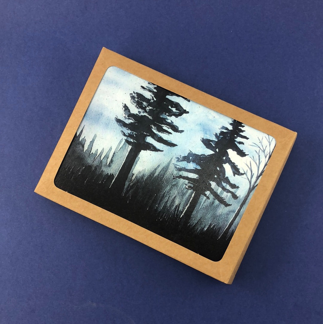 6 Pack Variety - Nature Scenes Greeting Cards - Tree Planted with Purchase - Artisan Goods   6710 - handmade by Beth Millner Jewelry