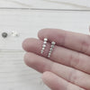 Pebble Drop Post Earrings - Silver Earrings - handmade by Beth Millner Jewelry