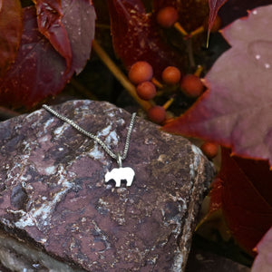 Bear Charm - Charm   6609 - handmade by Beth Millner Jewelry