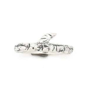 Silver Birch Branch Ring - Wedding Ring  Select Size  4 5968 - handmade by Beth Millner Jewelry