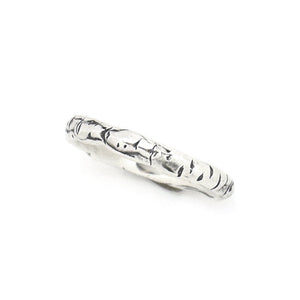 Silver Birch Twig Ring - Wedding Ring  Select Size  4 6010 - handmade by Beth Millner Jewelry