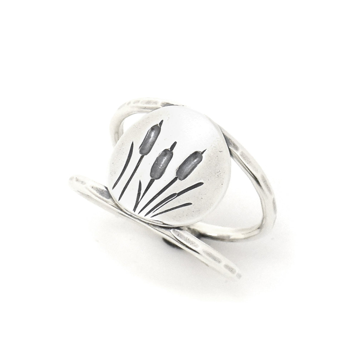 Cattails Ring - Ring Select Size 4 6882 - handmade by Beth Millner Jewelry