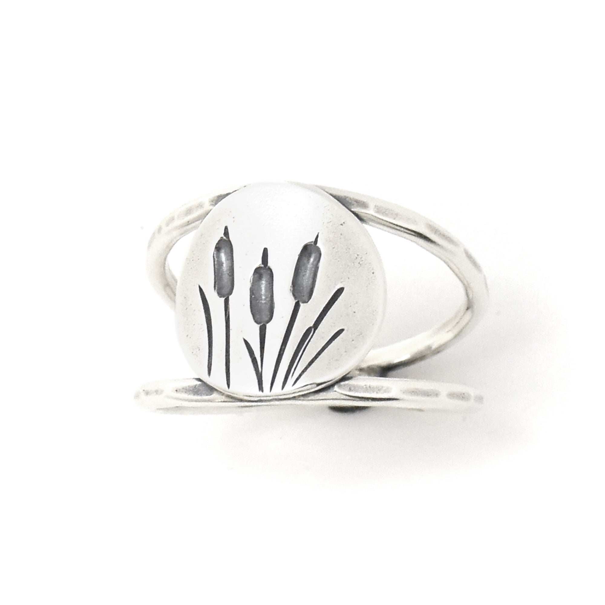 Cattails Ring - Ring Select Size 4 6882 - handmade by Beth Millner Jewelry