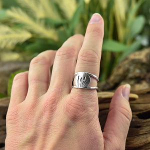 Cattails Ring - Ring  Select Size  4 6882 - handmade by Beth Millner Jewelry