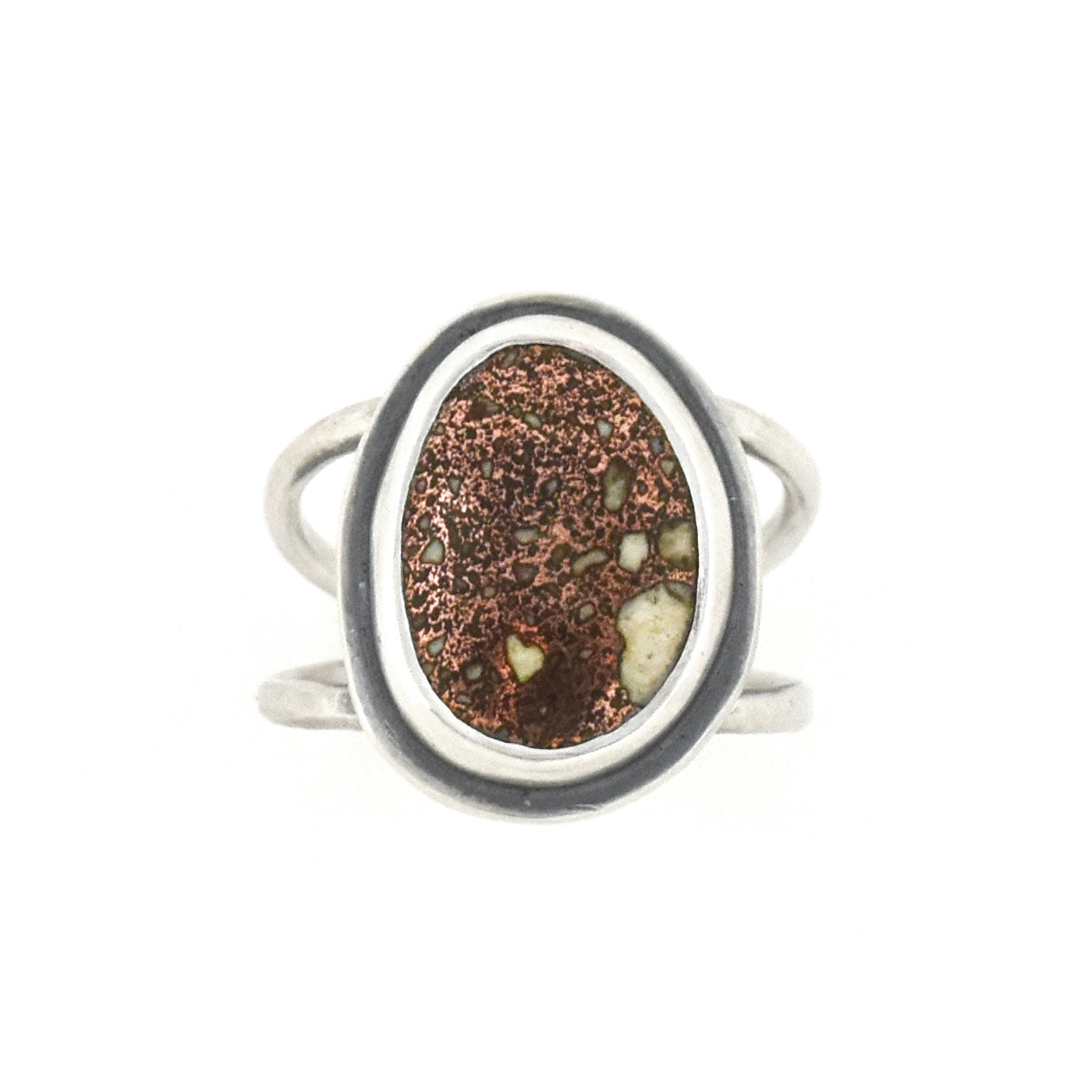 Copper Firebrick Ring - Size 7 - Ring   5759 - handmade by Beth Millner Jewelry