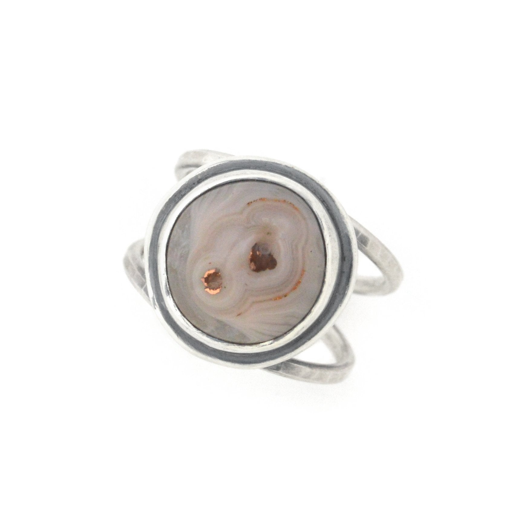 Copper Agate Ring - Choose Your Own Stone - Beth Millner Jewelry
