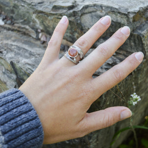 Dewdrop Forest Ring - Size 5.75 - Ring   3458 - handmade by Beth Millner Jewelry