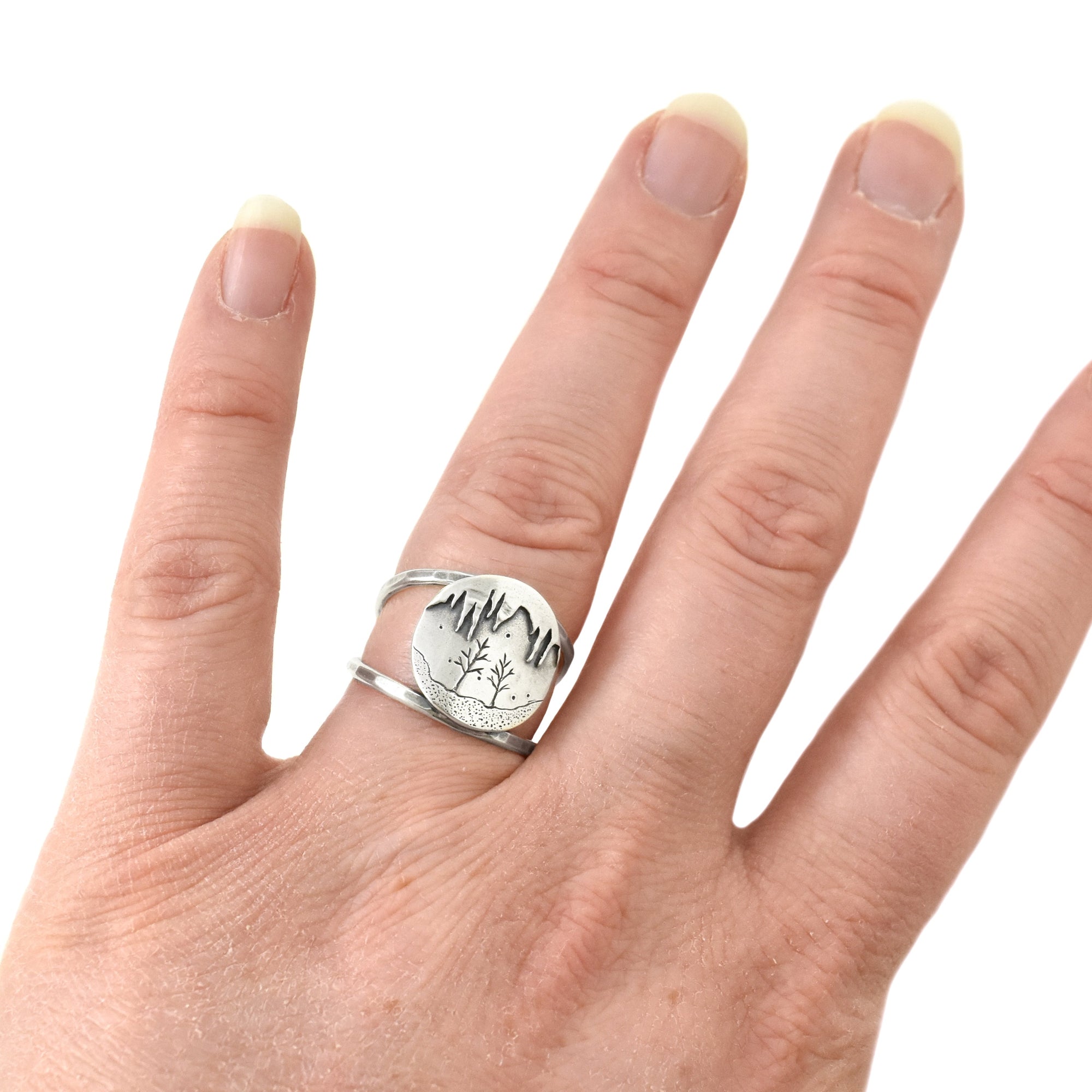 Eben Ice Caves Ring - Ring  Select Size  4 6628 - handmade by Beth Millner Jewelry